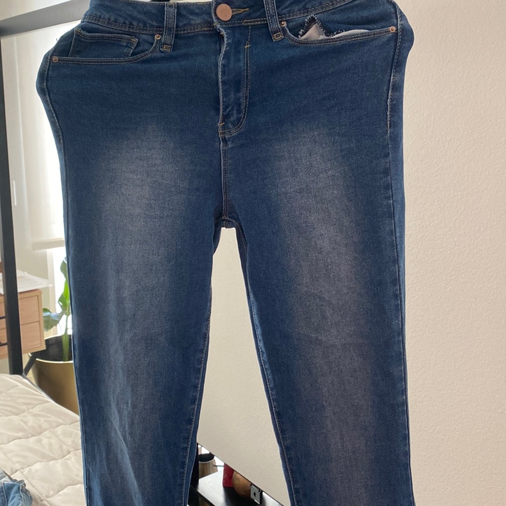 Fashion Nova Wide leg stretch jeans